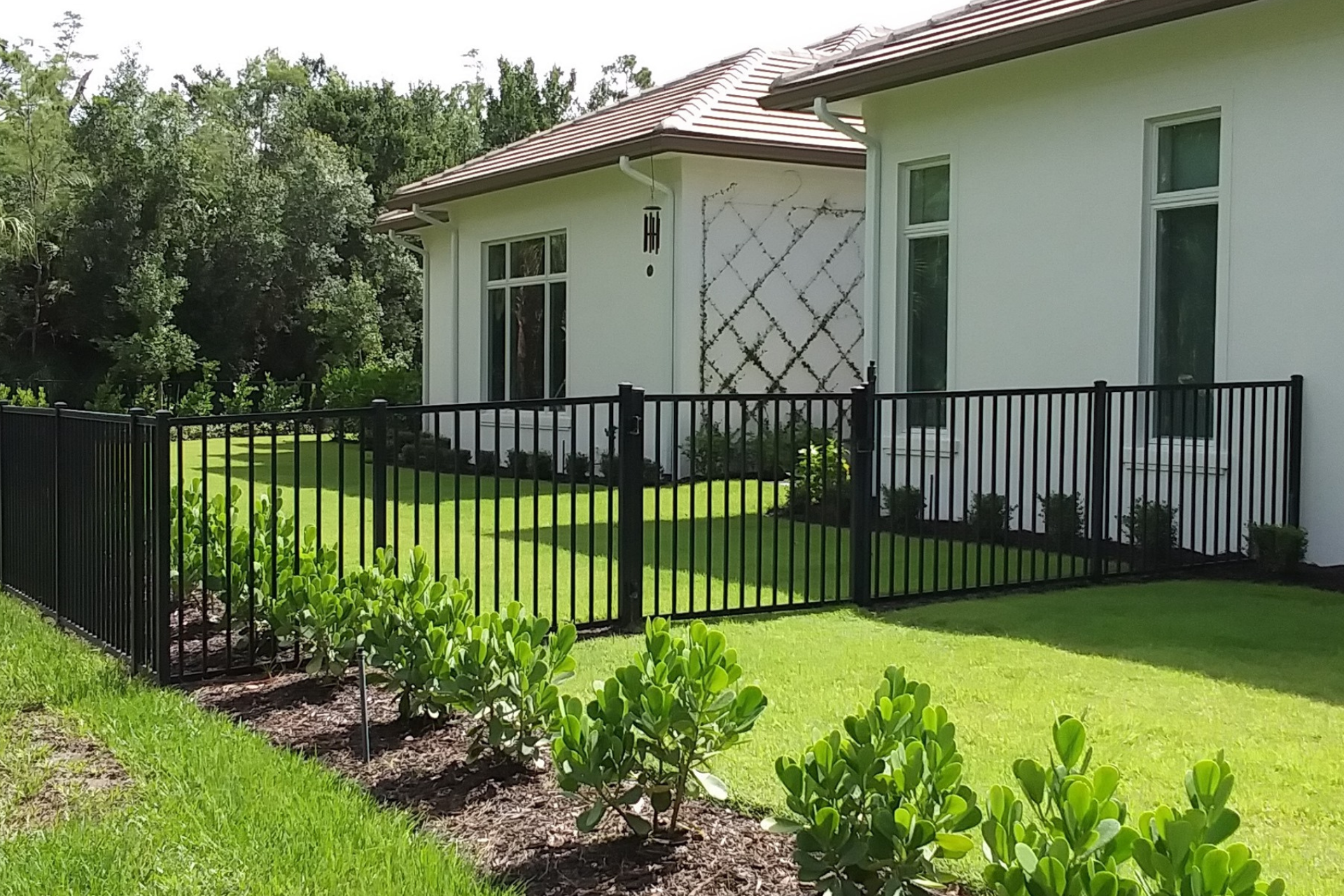 Aluminum Fencing Installation