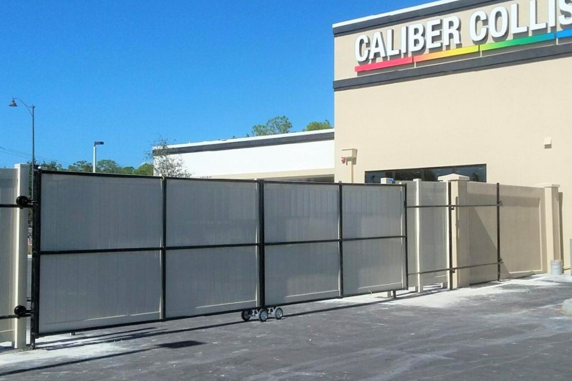 Commercial Gate Installation | Eagle Fence