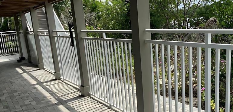 commercial aluminum fencing