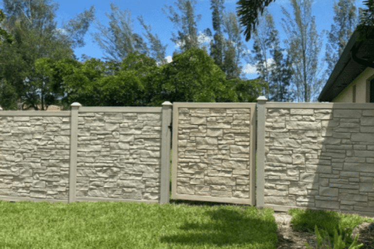 vinyl fence